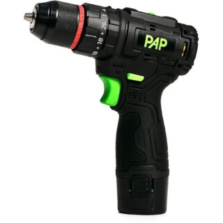 دریل شارژی براشلس 12 ولت PAP BID1215