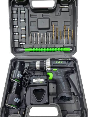 دریل شارژی 12 ولت 2باطری PAP CD1225 - تصویر 3