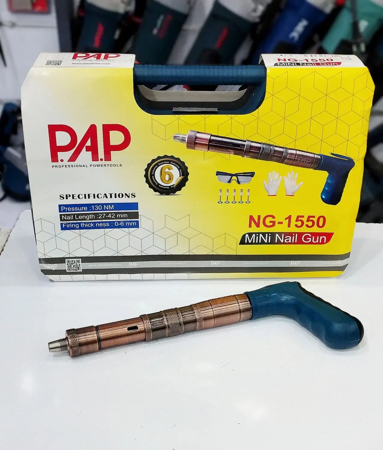 تفنگ میخکوب عصایی NG1550 - تصویر 2